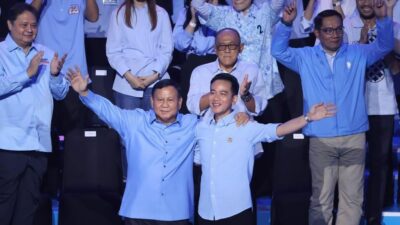 Prabowo dan Gibran saat debat perdana Capres beberapa waktu yang lalu. (Instagram @prabowo) 