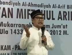 KH Marzuki Mustamar Dicopot dari Ketua PWNU Jatim, Cak Imin : Memprihatinkan