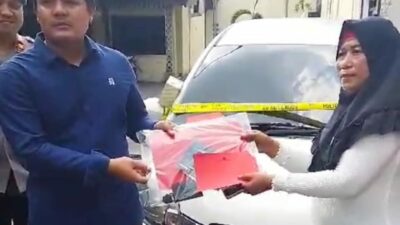 Tanpa Tebusan, Polisi Kembalikan Mobil Warga Kota Mojokerto Korban Penipuan