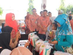 Bupati Mojokerto Salurkan Bantuan 5.310 Kg Beras untuk 531 Keluarga