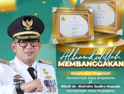 Kecamatan Magersari dan RSUD dr. Wahidin Sudiro Husodo Kota Mojokerto Raih Penghargaan dari Kementerian PAN-RB