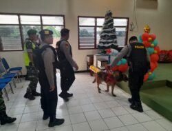 Stelirisasi Gereja, Polres Mojokerto Turunkan Anjing Pelacak