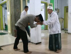 Pererat Sinergi  Polri dengan Tokoh Agama, Kapolres Mojokerto Kota Silaturahmi ke Ponpes