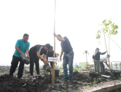 Peringati Hari Sejuta Pohon, Pj Wali Kota Mojokerto Serentak Tanam Tabebuya