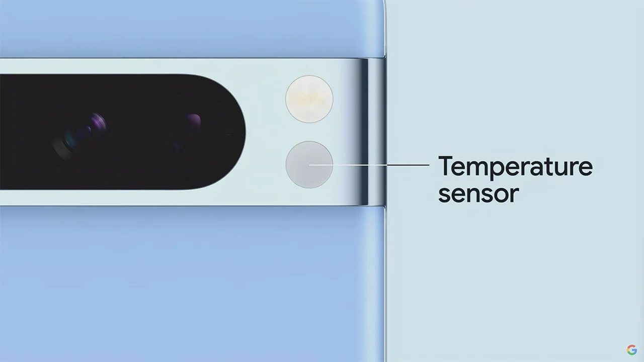 Google Pixel 8 Pro Body Temperature