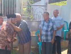 Mantan Bupati Mojokerto Achmady Menghirup Udara Bebas dan Disambut Keluarganya
