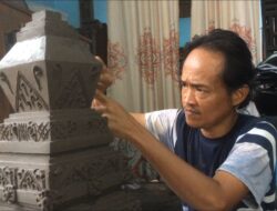Kisah Hadi Siswanto, Perajin Terakota Miniatur Candi di Mojokerto yang Bertahan dengan Metode Tradisional