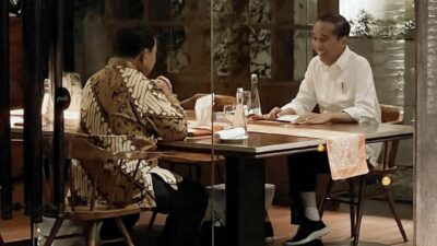 IMG 20240106 101854 1 Makan malam presiden Jokowi dan Prabowo, Jumat (4/1/2024). (Instagram @prabowo)