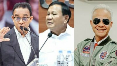 Survei Indikator : Prabowo-Gibran Stagnan, Anies-Cak Imin Salip Ganjar-Mahfud
