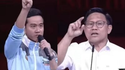 Debat Cawapres : Gibran Sindir Contekan Cak Imin, Dibalas Soal Etika
