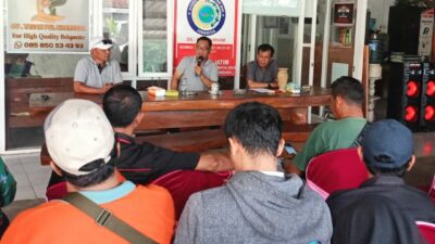 Konferensi pers relawan Kopra Nusantara di Jombang, Rabu (24/1/2024). (Joe/kabarterdepan.com) 