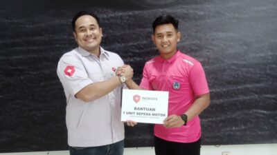 Menejemen PSMP Mojokerto Ganti Motor Wasit Liga 3 PSSI Jatim yang Hilang