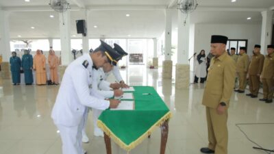 Bupati Asahan Lantik Pejabat Administrator dan Pengawas Fungsional di Lingkungan Pemkab Asahan