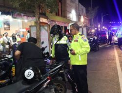 Ciptakan Rasa Aman Pelaksanaan Pemilu, Polres Nganjuk Tingkatkan Patroli Blue Light
