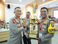 Sukseskan Operasi Lilin Semeru, Polresta Sidoarjo Terima Penghargaan dari Kapolda Jatim
