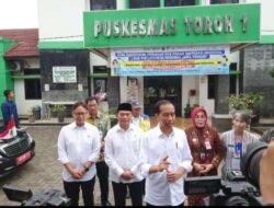 Entaskan Stunting, Jokowi Beri Alat Timbang Bayi untuk Puskesmas Toroh Grobogan Jateng