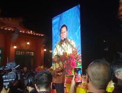 Syukuran Tahun Baru Naga Kayu, Prabowo Subianto : Seribu Kawan Terlalu Sedikit