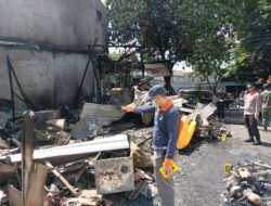 2 Motor dan 4 Bangunan di Sidoarjo Hangus Terbakar, Api Berasal dari Karburator