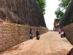Tebing Batu Bintang Ngoro yang Viral Rupanya Akses Penghubung Dua Desa