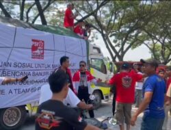 PSI Bersama Relawan Prabowo-Gibran Salurkan Bantuan Korban Banjir Demak