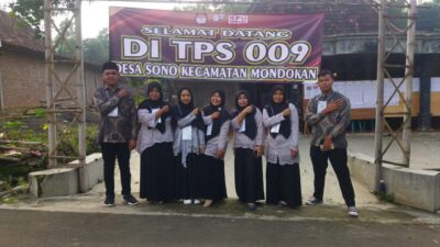 IMG 20240214 WA0120 2 Petugas KPPS 09, Desa Sono, Mondokan, Sragen. (Masrikin/kabarterdepan.com)