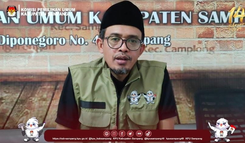 Ketua KPU Kabupaten Sampang, Addy Imansyah (Redaksi Kabarterdepan.com) 