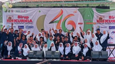 Kemeriahan Milad ke-46 MAN 1 Grobogan, Kamis (28/2/2024). (Masrikin/kabarterdepan.com) 
