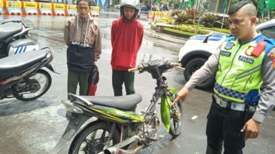 Satlantas Polres Batu Tertibkan Penggunaan Knalpot Brong