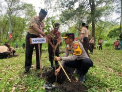Aksi Tanam Ribuan Pohon dalam Persami Saka Wira Kartika