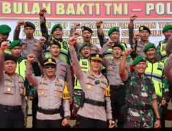 Amankan Pelaksanaan Pemilu 2024, TNI-Polri Batu Gelar Apel dan Patroli Skala Besar