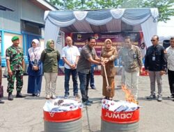 Ribuan Surat Suara Pemilu 2024 yang Rusak Dimusnahkan KPU Kabupaten Mojokerto