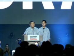 Quick Count Menang Satu Putaran, Inilah Janji Prabowo dalam Pidato Kemenangan