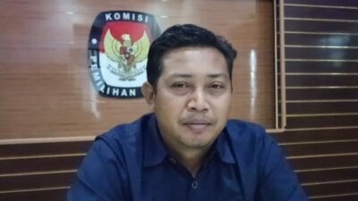 Muslim Bukhari, Ketua KPU Kabupaten Mojokerto. (Joe/kabarterdepan.com) 