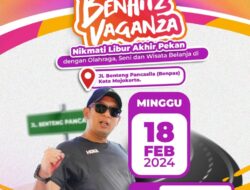 BenHitz Vaganza Dimulai Besok, Tempat Olahraga, Seni dan Wisata di Kota Mojokerto