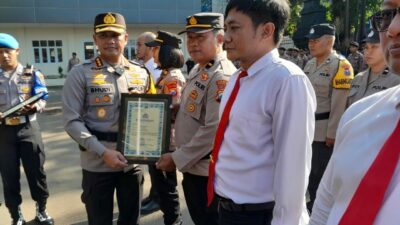 24 Personel Polresta Malang Kota Raih Penghargaan