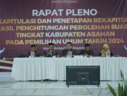 Pleno Rekapitulasi Perhitungan Suara, Pemkab Asahan Apresiasi Pemilu 2024 Kondusif