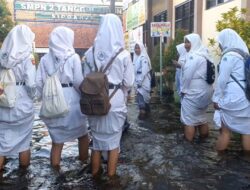 Hindari Banjir, Pemkab Sidoarjo Rencanakan Relokasi SMP Negeri 2 Tanggulangin