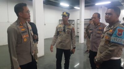 Pastikan Kesiapan Pemilu, Polrestabes Surabaya Tinjau PPK
