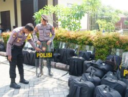 Jelang Pemilu, Poresta Sidoarjo Pastikan Kembali Kesiapan Pengamanan