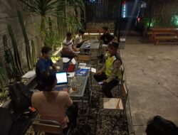 Patroli Sambang Warga, Polres Tulungagung Imbau Jaga Persatuan Pasca Pemilu
