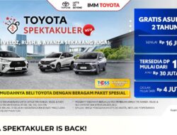 Toyota Spektakuler is Back! Jemput Mobil Impianmu dengan Beragam Paket Spesial