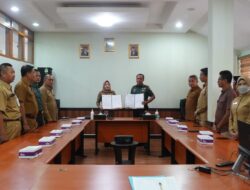 Bupati Mojokerto Tandatangani NPHD untuk Pemilu 2024