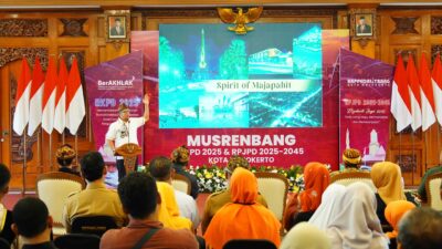Musrenbang RKPD 2025, Pj Wali Kota Mojokerto Tekan Pentingnya Inovasi Berdampak