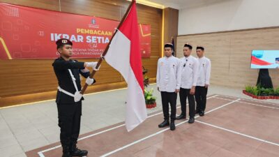3 Napi Terorisme Ikrar Setia kepada NKRI di Lapas Kediri