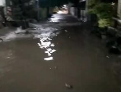 Hujan Deras, Beberapa Rumah di Kutorejo Banjir Setinggi Lutut Orang Dewasa