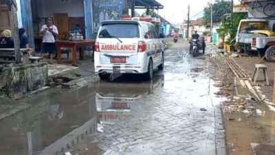 Kondisi banjir di Desa Ngrame telah surut (Redaksi Kabarterdepan.com)