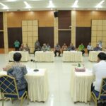 Penyerahan laporan keuangan Pemkab Asahan ke BPK Sumatera Utara, Rabu (20/3/2024). (Adha/kabarterdepan.com)