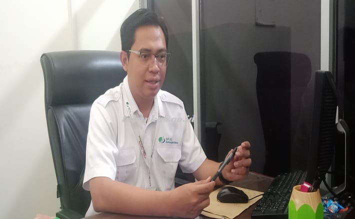 Rofiul Mashudi, Kepala Bidang Kepesertaan Program Khusus dan Keagenan BPJS Ketenagakerjaan Semarang. (Ahmad/kabarterdepan.com) 