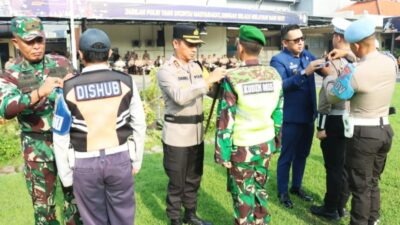 Apel Gelar Pasukan, Pj Wali Kota Mojokerto Pimpin Ikrar Operasi Keselamatan Semeru 2024