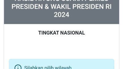 Tampilan website Sirekap yang telah berubah, Rabu (5/3/2024). (Tangkapan layar Pemilu2024.kpu.go.id)